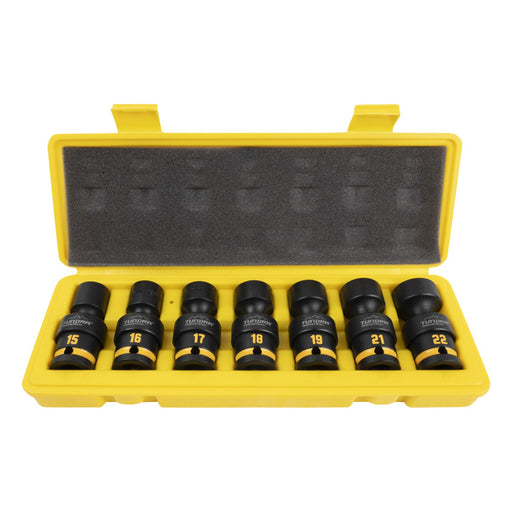 tundra impact socket set in a yellow box on a white background