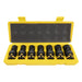 tundra impact socket set in a yellow box on a white background