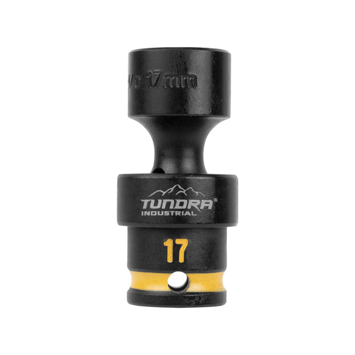 Tundra 7pc 3/8'' Drive Swivel Impact Socket Set (10 - 17mm)