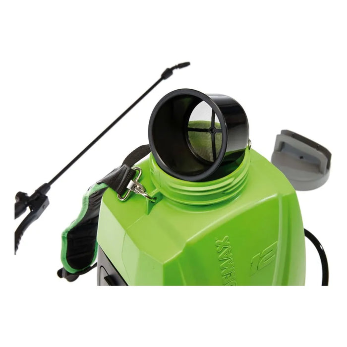 Verdemax Futura 12L Battery Powered Knapsack Sprayer (12V 2.5Ah Battery)