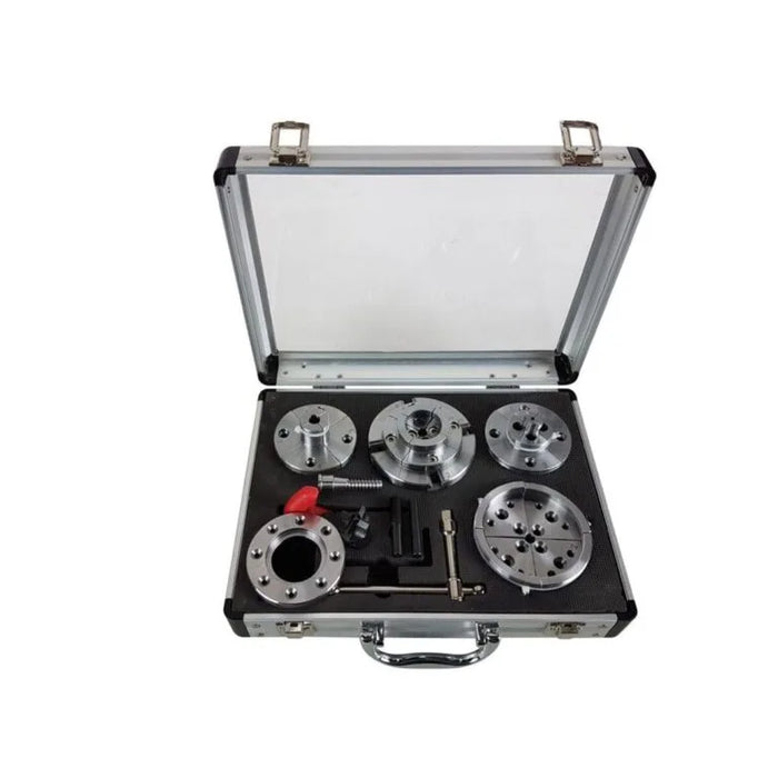 Package Deal VIPER3RPACK: Scroll Chuck With 4 Sets Of Jaws In Storage Case