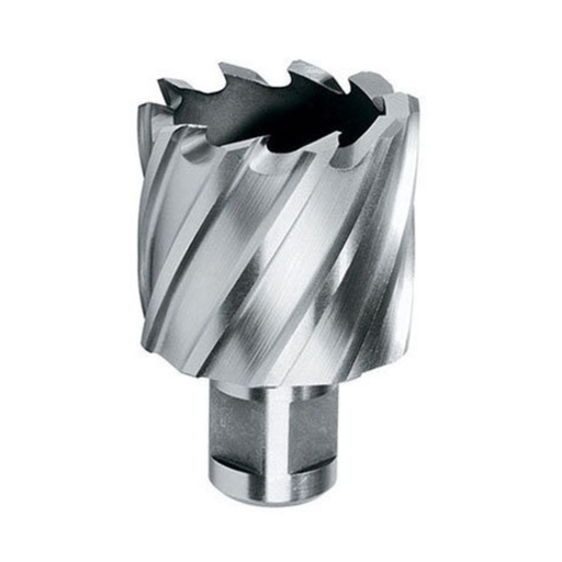 magnetic drill bit on a white background