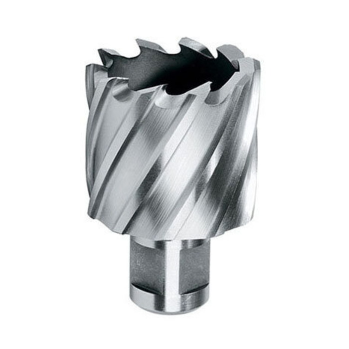 magnetic drill bit on a white background