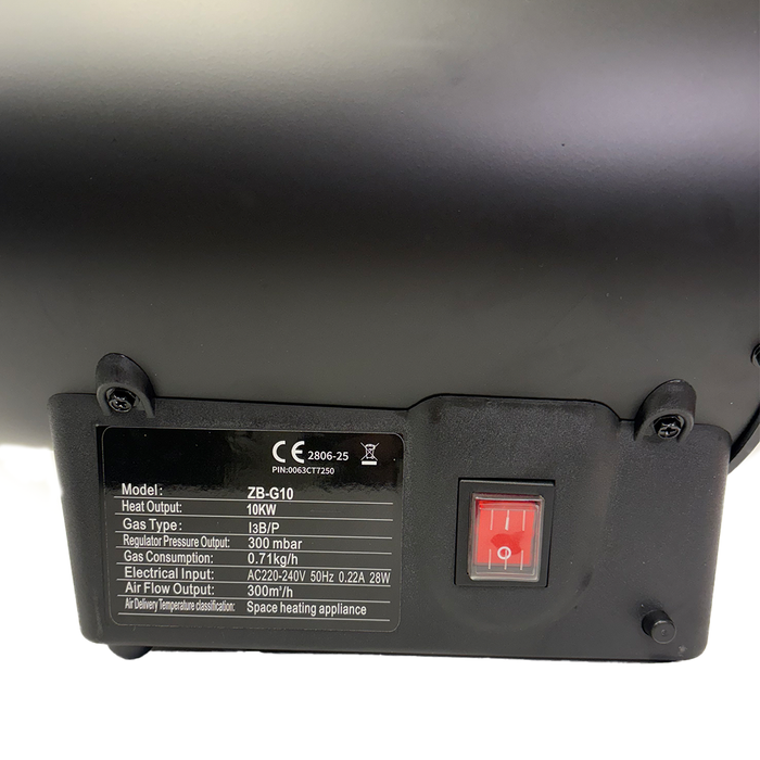 G Series G10 10Kw Propane Gas Heater (35,000 BTU)