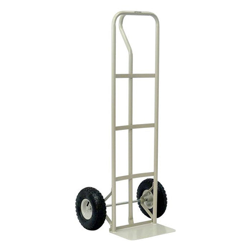 Hand truck with wheels on a white background