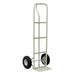 Hand truck with wheels on a white background