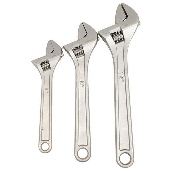 Jefferson 3pc Adjustable Wrench Set