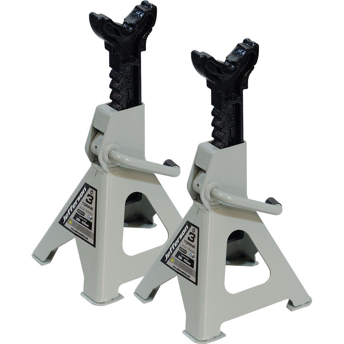 Jefferson 3 Tonne Axle Stands (PAIR)