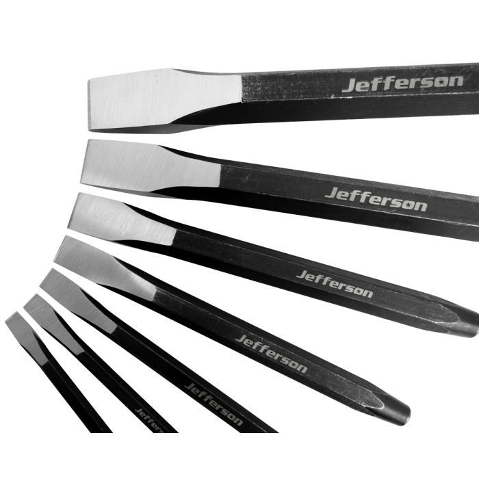 Jefferson 7pc Flat Chisel Set