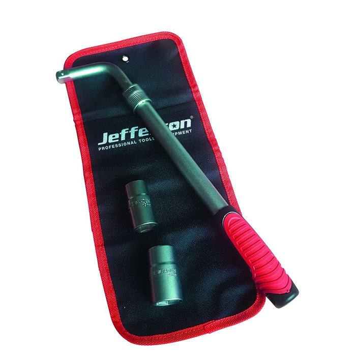 Jefferson Extendable 1/2'' Wheel Nut Wrench Set