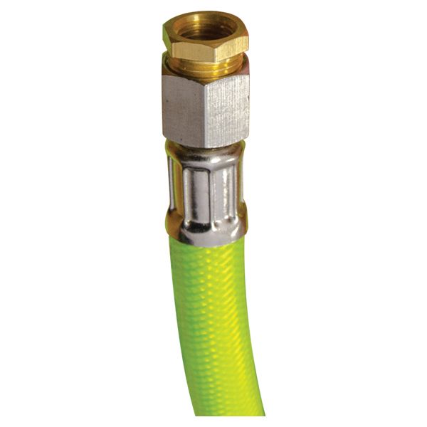 Jefferson 15M x 10mm Bore Hi-Vis Air Hose (1/4'' Female BSP)