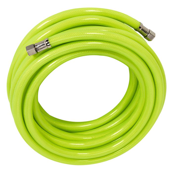 Jefferson 20M x 10mm Bore Hi-Vis Air Hose (1/4'' Female BSP)