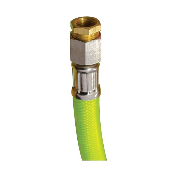 Jefferson 20M x 10mm Bore Hi-Vis Air Hose (1/4'' Female BSP)