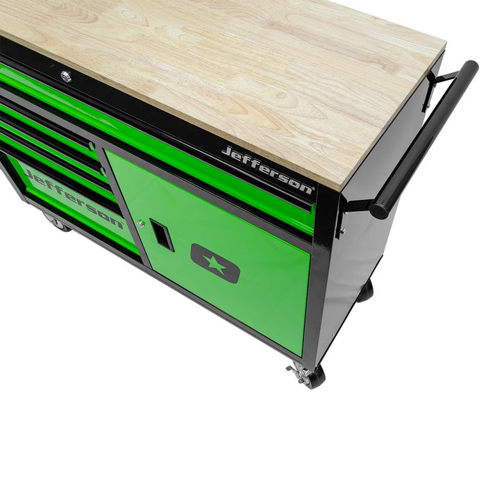 Jefferson 5 Drawer Professional Work Station (Wooden Worktop)