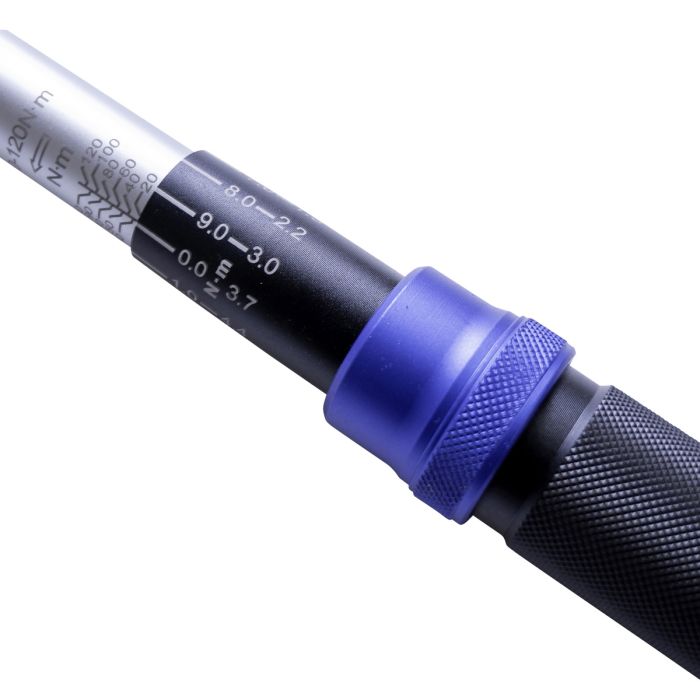 Jefferson 3/8'' Calibrated Micrometer Style Torque Wrench (20-120Nm)