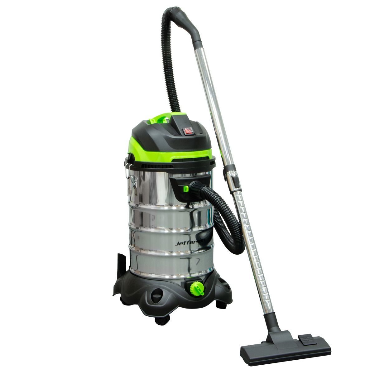 Jefferson 30L S/Steel Wet and Dry Vacuum Cleaner (230V) — Mallow Tools
