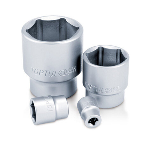 toptul sockets on a white background