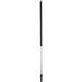 Black and red telescopic pole on a white background