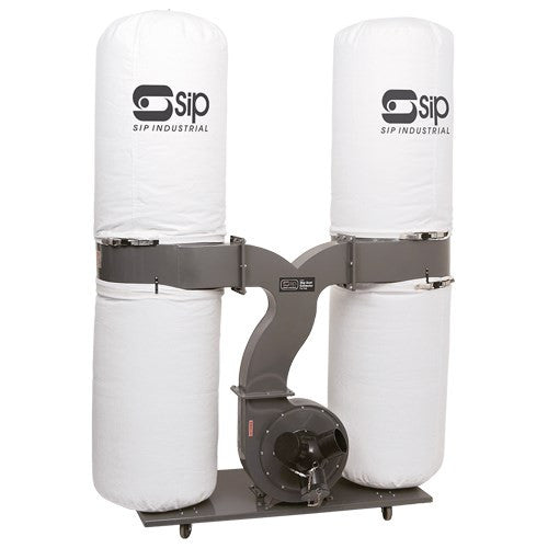 SIP 3HP Double Bag Dust Extractor (Four Bag)