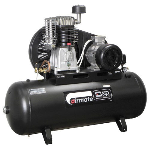 SIP 270 Litre TN10/270 3 Phase 10HP Air Compressor (42CFM)