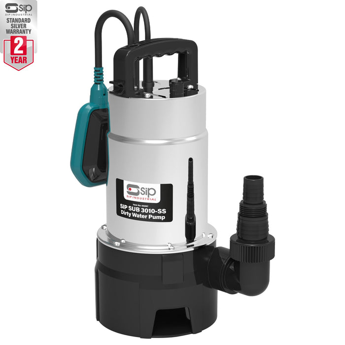 SIP 1000w Sub 3010-SS Dirty Water Submersible Pump
