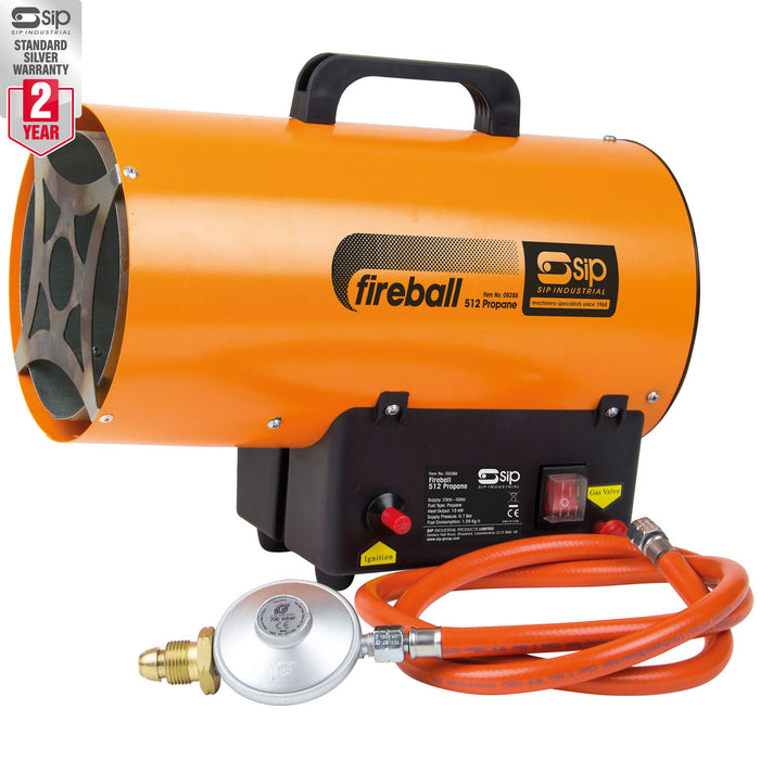 SIP Fireball 512 Propane Heater (51,182 BTU/ hr)