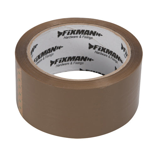 Silverline 48mm x 66m Brown Packing Tape