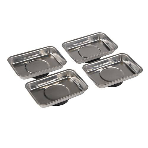 Silverline 4pc Magnetic Tray Set