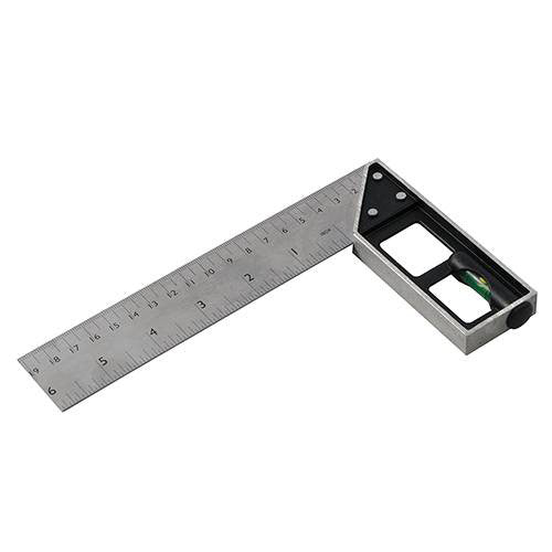 6'' Tri Square with Spirit Level (150mm) — Mallow Tools