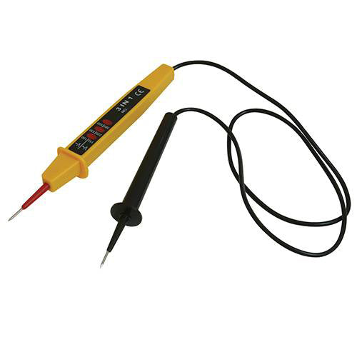 Silverline 3 in 1 Voltage Tester (900mm Cable)