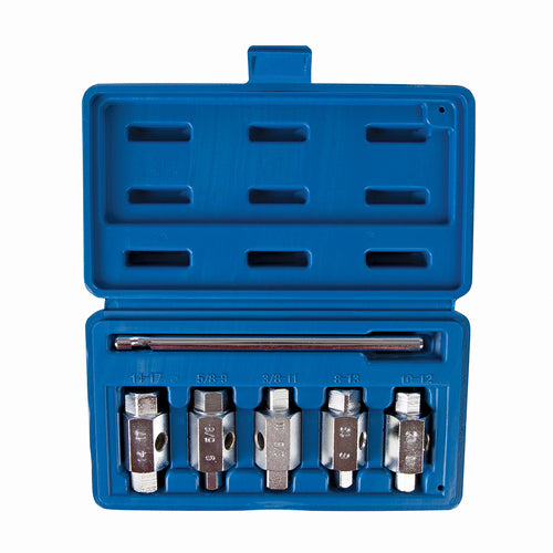Silverline 6pc Oil Drain Plug Key Set