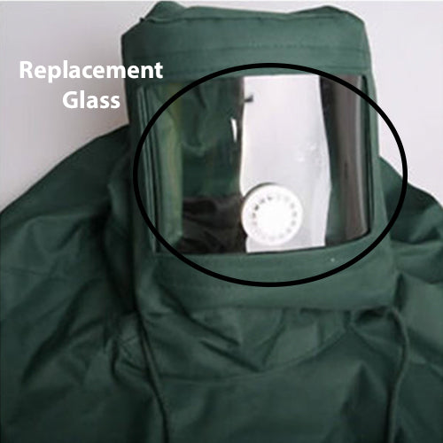 Plexi Glass Lens to Suit Applied Canvas Hood