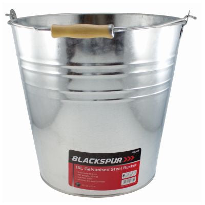 Blackspur 15 Litre Galvanised Bucket