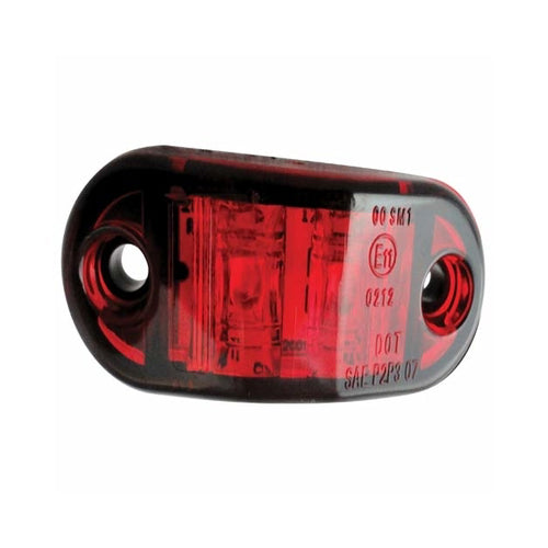 247 Lighting Red LED Side Marker Lamp (65mm)