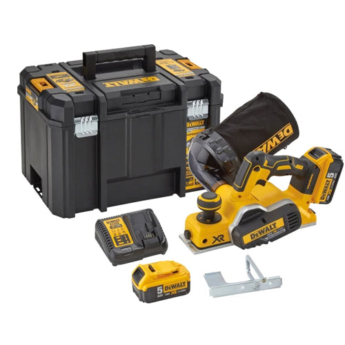 DeWalt 18v DCP580P2 XR 82mm Brushless Planer (x2 5Ah) — Mallow Tools