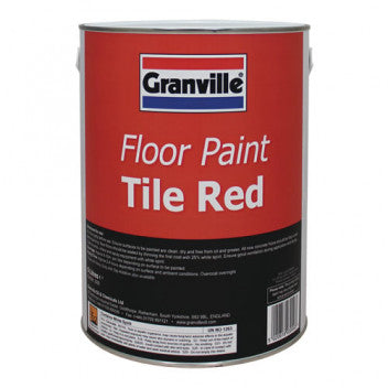 Granville 5 Litre Red Floor Paint