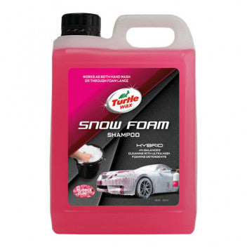 Turtle 2.5L Wax Snow Foam Car Shampoo - Bubble Gum Scent