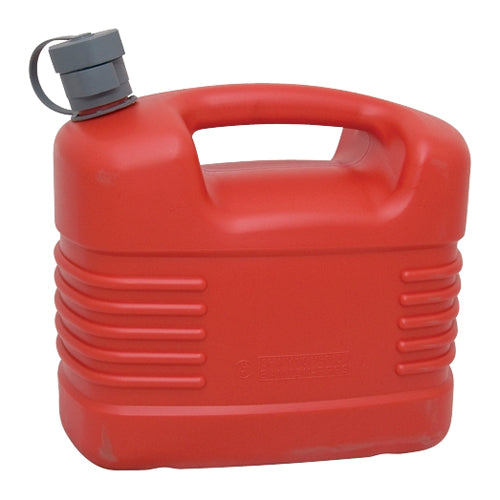 20 Litre Red Plastic Jerry Can inc Nozzle