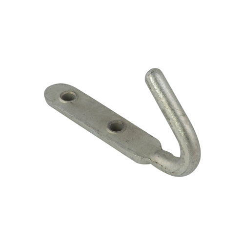 138mm Bolt-On Forged Rope Hook with Flat Plate