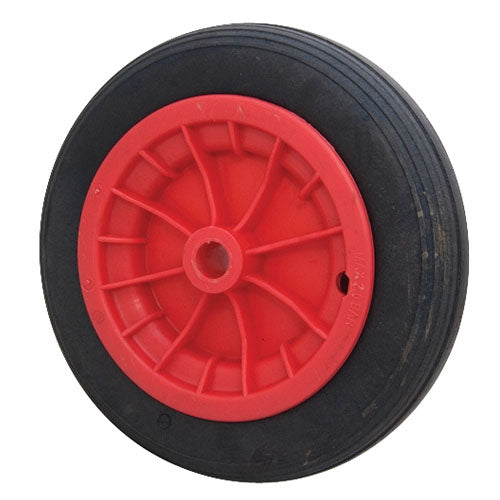 200 x 20mm PVC Solid Wheel (Plastic Centre with Bearing)