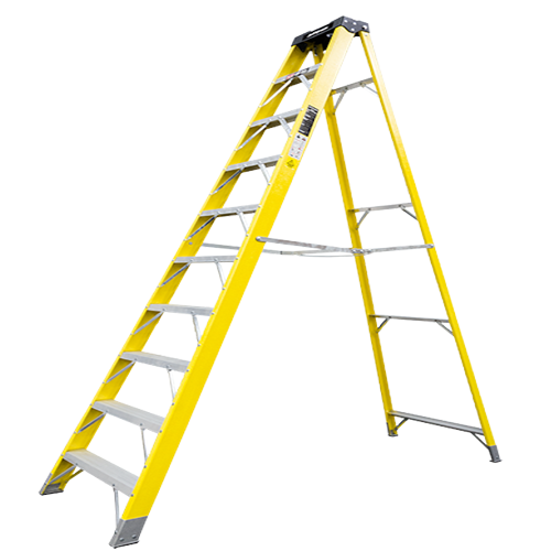 Jefferson 10 Tread Fibreglass Step Ladder
