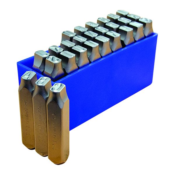Jefferson 6mm Letter Punch Set (27pc) — Mallow Tools