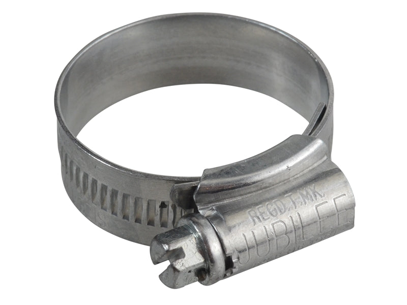 Jubilee 25 - 35mm (1 - 1 3/8'') Zinc Protected Hose Clip
