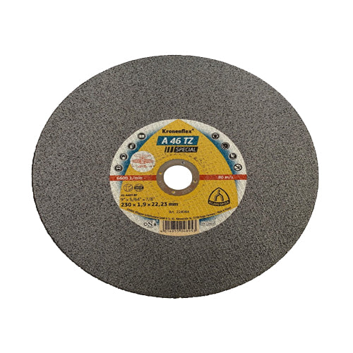 Klingspor A46 TZ 230 x 1.9mm Stainless Steel Cutting Disc