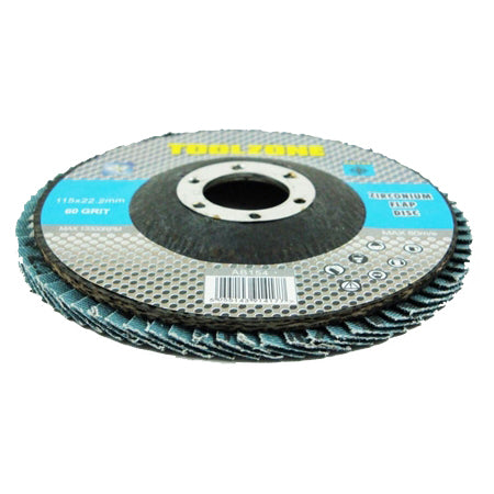 Box Deal - x10 115mm Zirconium Oxide Flap Disc (60 Grit)