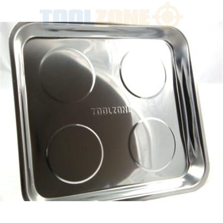 Toolzone 10.5" X 11.5" S/S Magnetic Parts Tray
