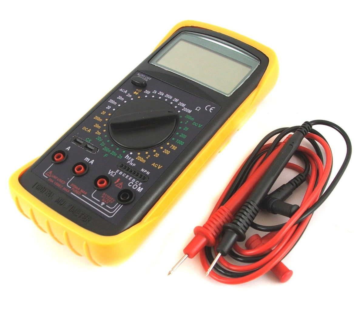 Toolzone Large Digital Multimeter — Mallow Tools