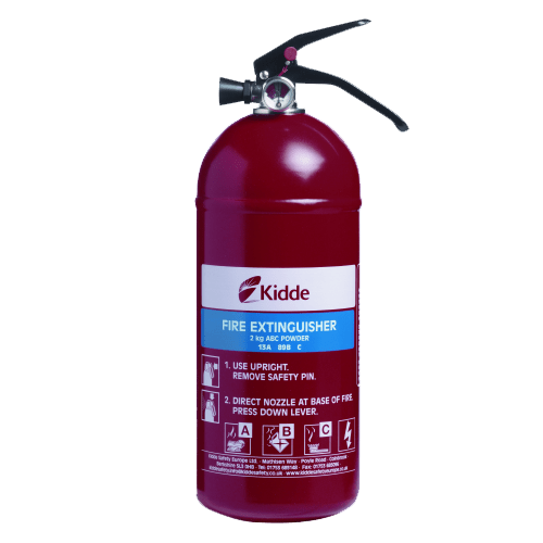 Kiddie 2kg Powder Fire Extinguisher Multi-Purpose ABC