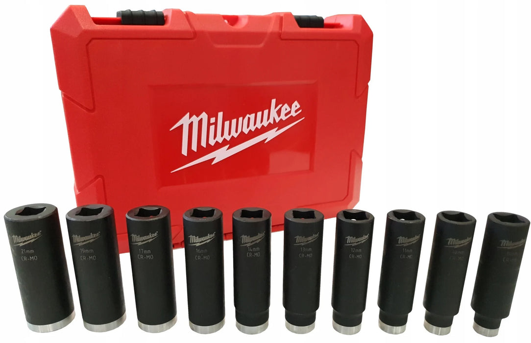 Milwaukee 1/2'' Shockwave™ Impact Socket Set (8 - 21mm)