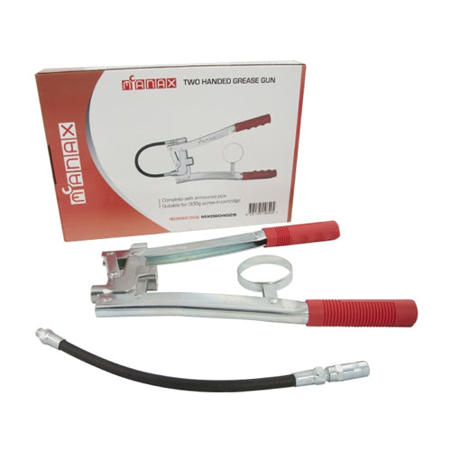 McAnax Two Handed Grease Gun for 500g Cartridges